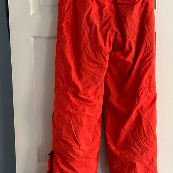 L.L. Bean Kids Orange Ski Pants -Size 12 - Picture 9 of 13